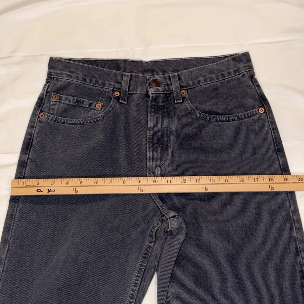 NWT Levis 550 Red Tab Jeans Mens 31x32 Relaxed Fit Blue Denim Stone Wash Y2K